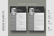 340. Modern Resume Template, a Stationery Template by CreativeRezwan (Thumbnail 2 of 3)