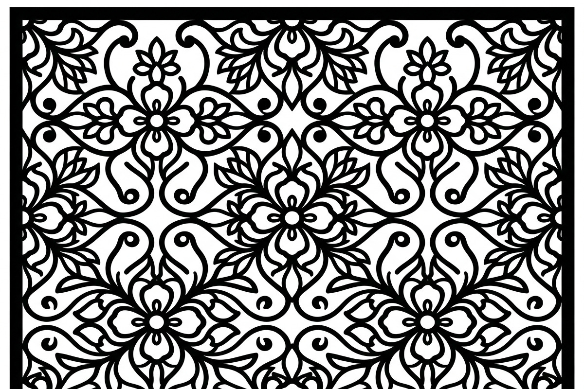 Elegant floral ornament pattern, a Decorative Illustration by Amazin_art (Photo 29 of 51)