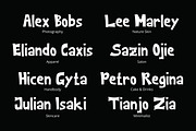 Kentaz Unique Display Font, a Handwritten Font by Eltypesstudio (Thumbnail 8 of 10)