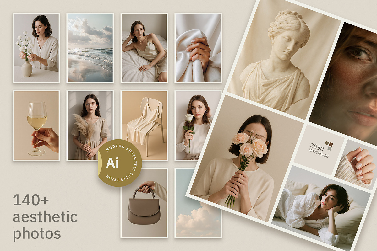 Aesthetic Neutral Lifestyle Photos, a Beauty & Fashion Photo by Vasya Kobelev (Photo 1 of 7)
