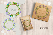 Spring bulbous flowers watercolor, an Object Illustration by DemiLena (Thumbnail 9 of 12)
