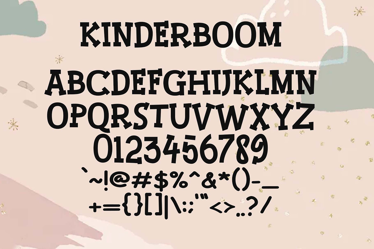 Kinderboom - Kids Font, a Serif Font by ivan_artnivora (Photo 4 of 5)