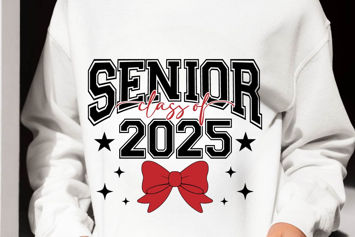 Coquette Senior Class Of 2025 Svg, an Object Graphic by Digi_Design_World (Photo 3 of 5)
