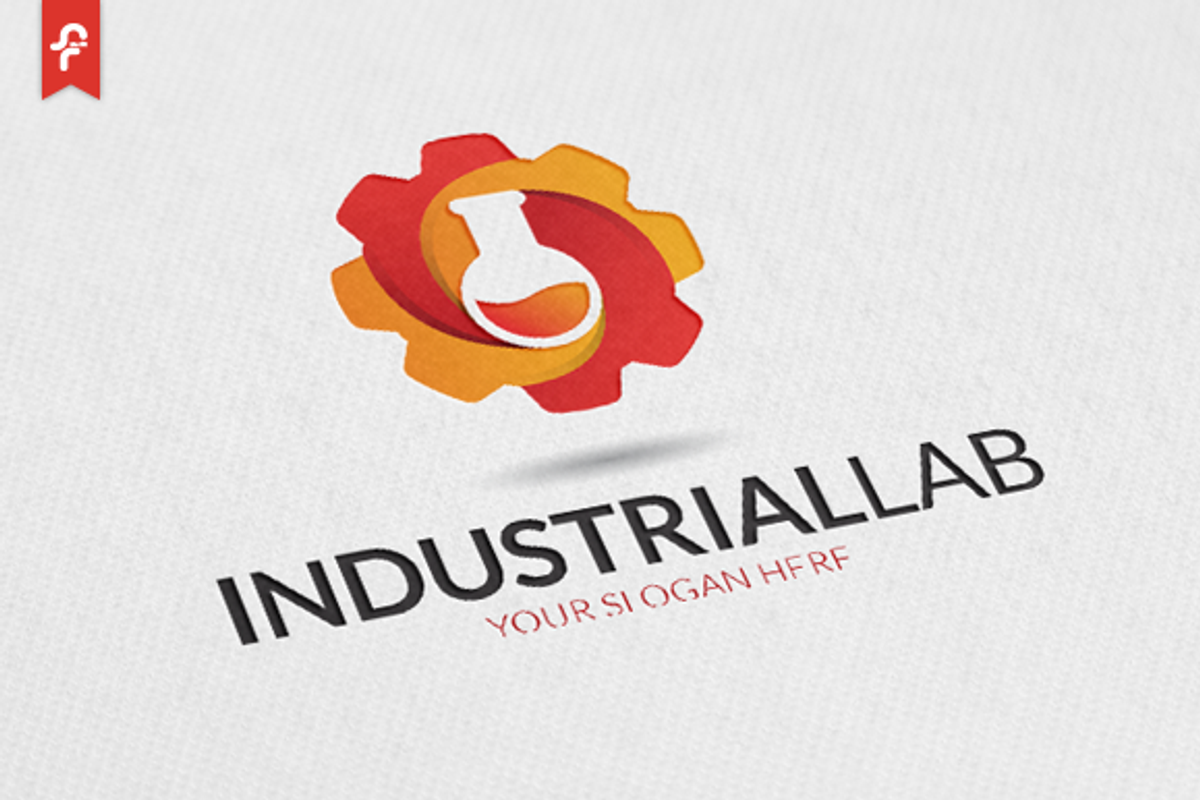 Industrial Lab Logo, a Branding & Logo Template by ft.studio