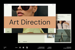 Art Direction Template, a Presentation Template by Studio Industry