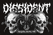 Rexover Aggressive Hardcore Font, a Blackletter Font by Ronny Studio (Thumbnail 5 of 9)