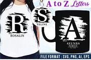 Distressed, Splash Alphabet Bundle, a Graphic by D2PUTRI (Thumbnail 7 of 14)
