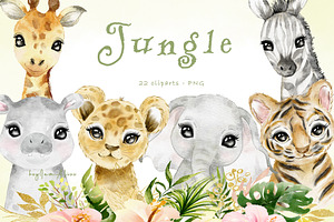 Jungle Baby Portrait