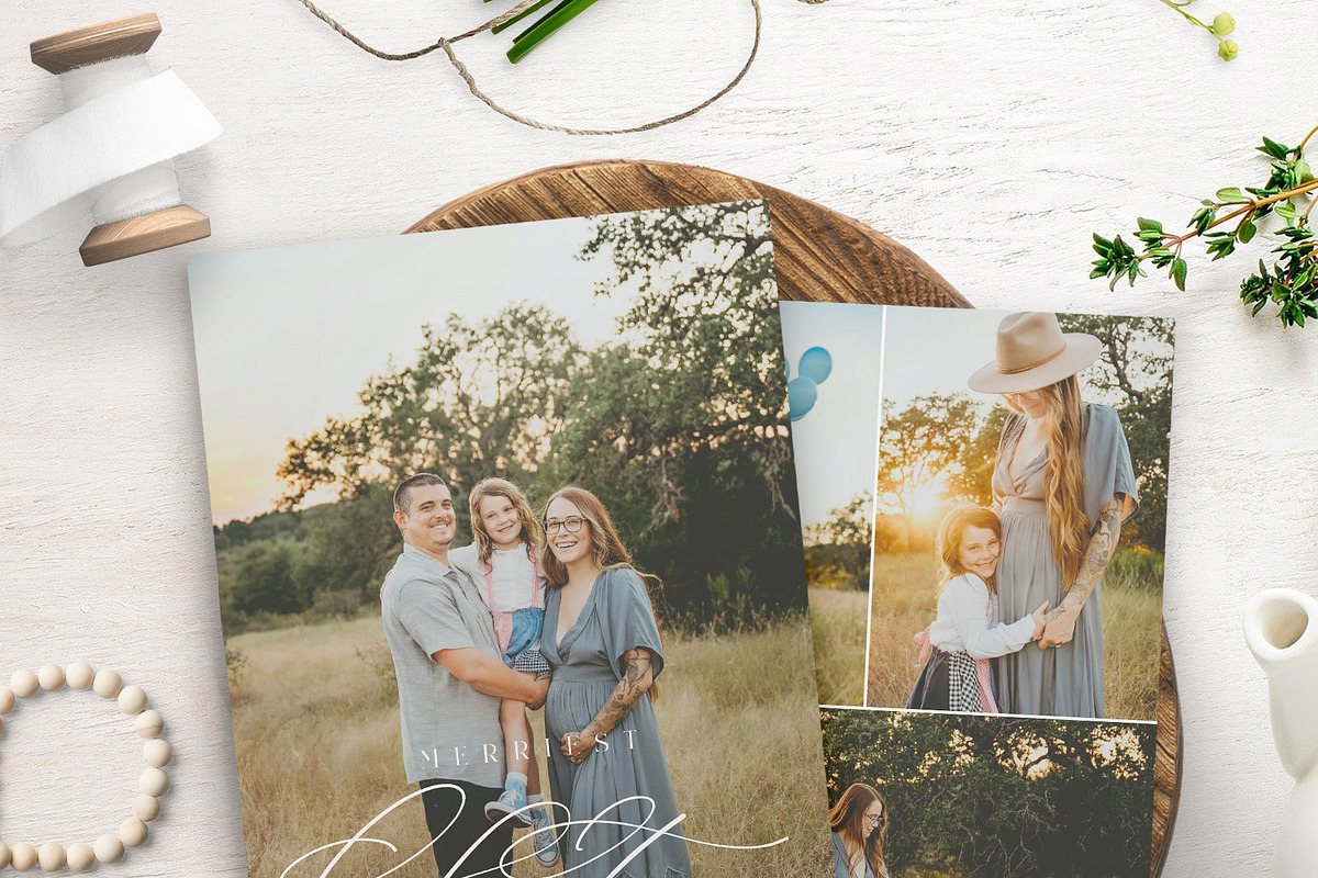 Christmas Card Templates 2022, a Card Template by 7th Avenue Designs (Photo 5 of 21)