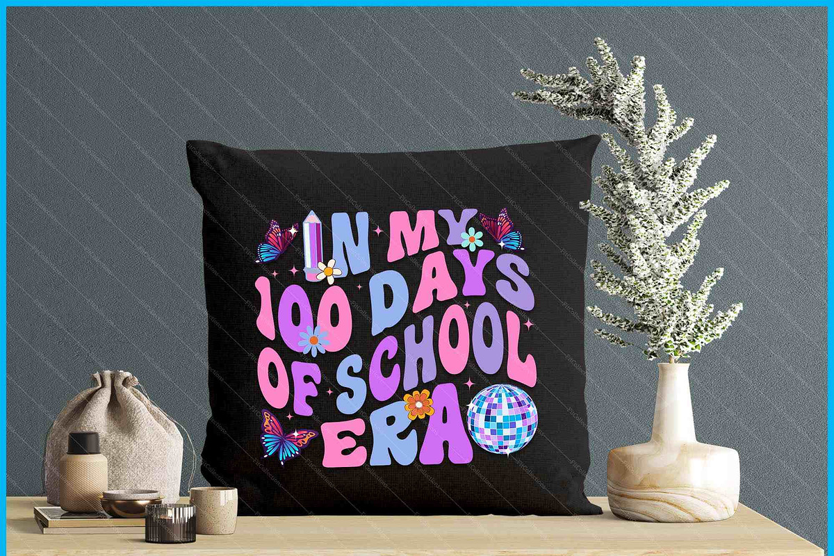 In My 100 Days Of School Era Retro, a Graphic by Creativeusart (Photo 4 of 4)