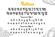 Bullina, a Script Font by eknojistudio (Thumbnail 8 of 9)