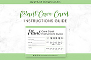 Plant Care Card Canva Template, a Design Template by Snapybiz (Thumbnail 8 of 8)