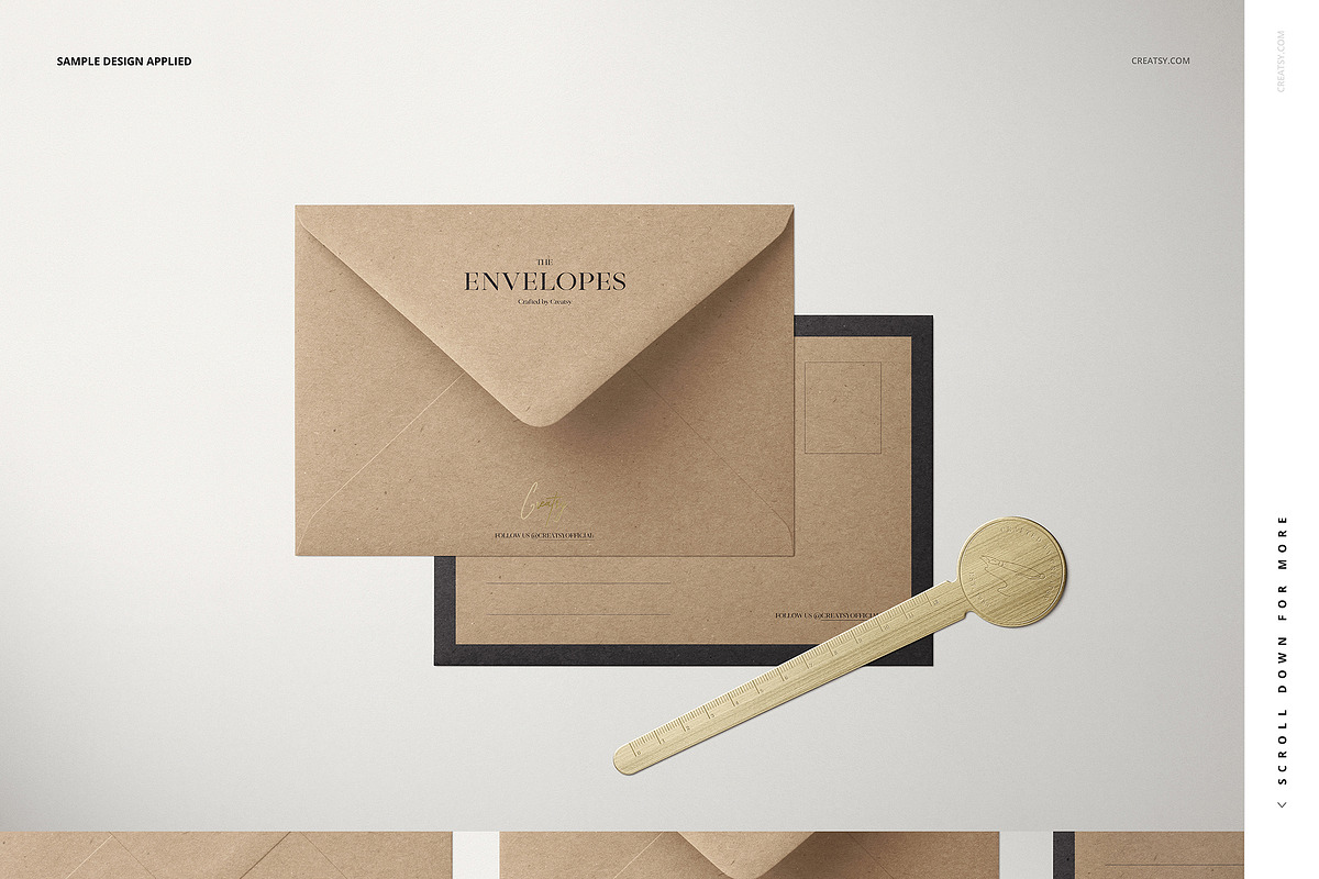 Envelopes & Cards Mockup Bundle, a Stationery Template by creatsy5 (Photo 9 of 18)