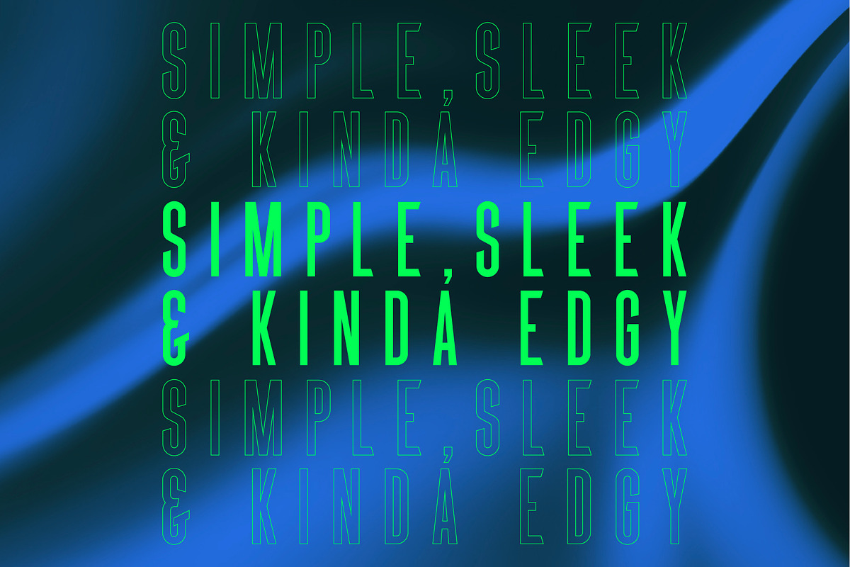 SOCIAL SANS - Bold Display Font, a Sans Serif Font by BfredDesign (Photo 3 of 8)