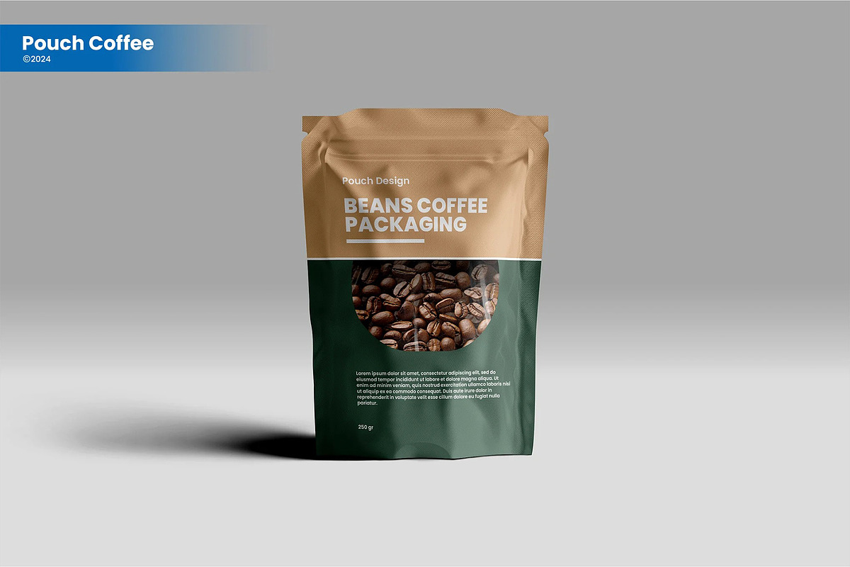 Pouch Coffee Mockup, an Advertising Mockup by SilverStudio778