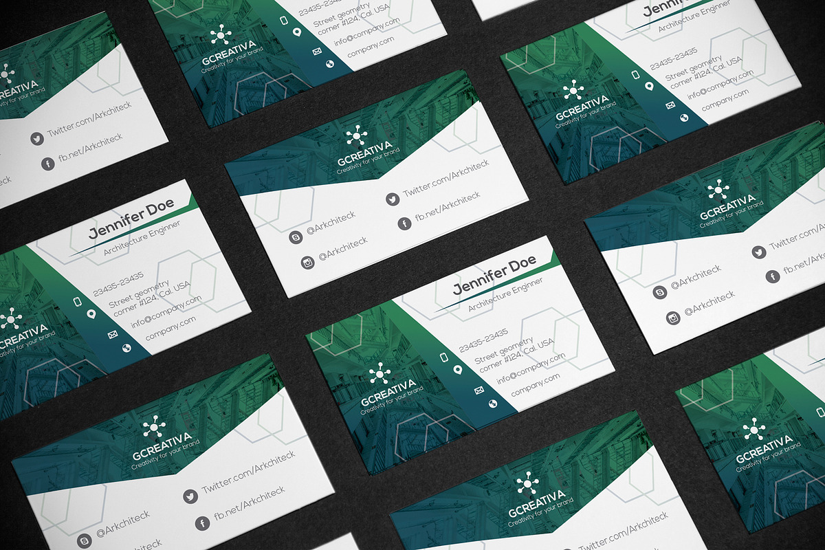 Business Card Architecture, a Business Card Template by DesignsStore (Photo 3 of 3)