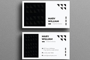 Black White Business Card Design, a Templates & Theme by MightyDesign (Thumbnail 2 of 6)