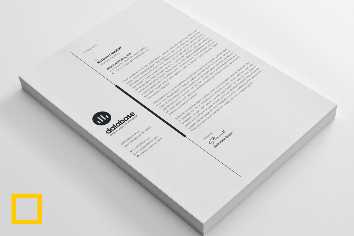 Brand Identity, a Stationery Template by DesignJanala (Photo 3 of 7)