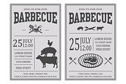 Barbecue posters, a Background Graphic by Tomass2015 (Thumbnail 2 of 3)