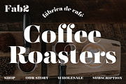 Fabrica - Decorative Serif, a Serif Font by Fenotype (Thumbnail 4 of 10)
