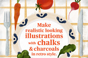 Delicious Brushes for Procreate, a Brush Add-On by Biso Studio (Thumbnail 3 of 6)