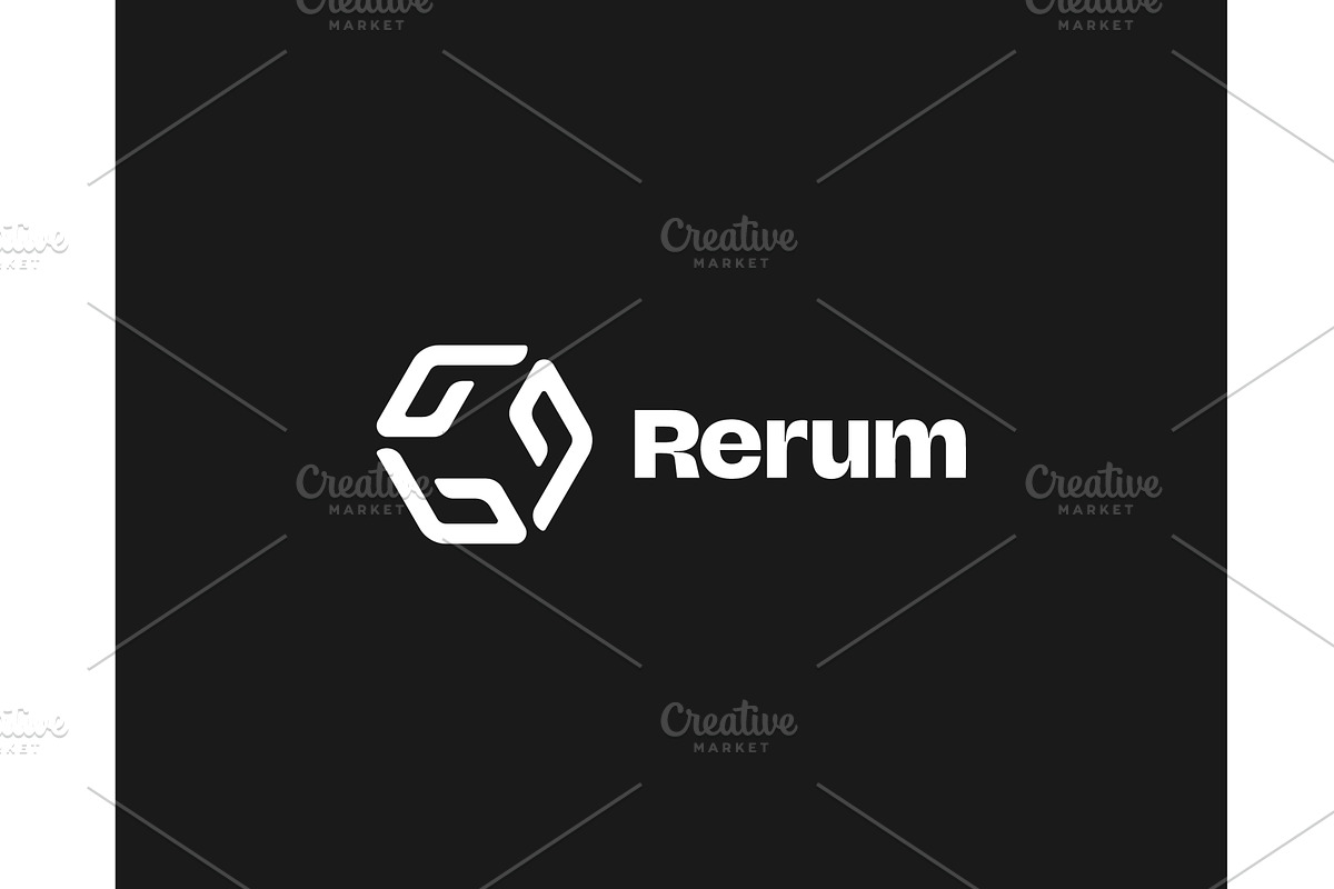 Abstract geometric logo. Creative, an Illustration by Bureau