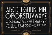 Art Deco Style - Emoritz, a Sans Serif Font by Novitype (Thumbnail 14 of 14)