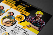 Home Repair Flyer Template, a Flyer Template by AfzaalGraphics (Thumbnail 4 of 4)