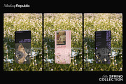 39 Mockup Bundle Dreamy Spring, a Mac Mockup by Burmess (Thumbnail 5 of 11)