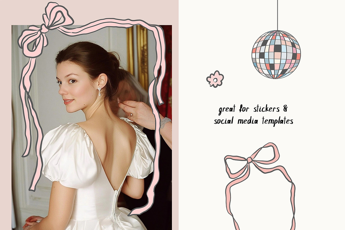 Hand Drawn Wedding Illustrations 300, an Object Graphic by whiteheartdesign (Photo 15 of 24)