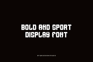 Qurbud - Sport & Premium Font