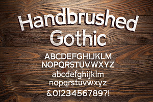 Handbrushed Gothic