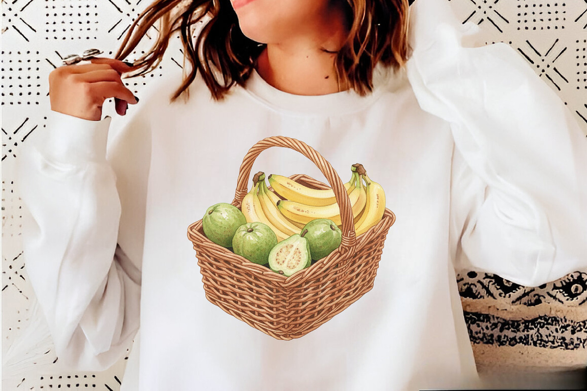 Watercolor Tropical Fruits Summer C, an Illustration by SVGArt (Photo 2 of 9)