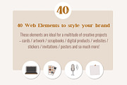 Web Elements For Creatives, a Design Template by Brand & Palms (Thumbnail 5 of 8)
