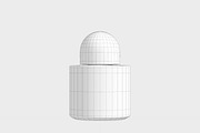 50ml Perfume Glass Bottle 3D Model, an Object 3D Model by Akebareee (Thumbnail 2 of 11)
