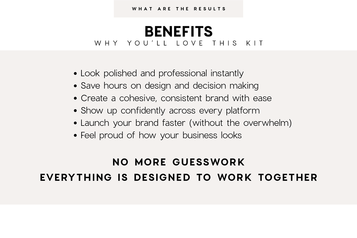 Minimalist Brand Kit Canva Template, a Branding & Logo Template by BrandhavenStudio (Photo 5 of 10)