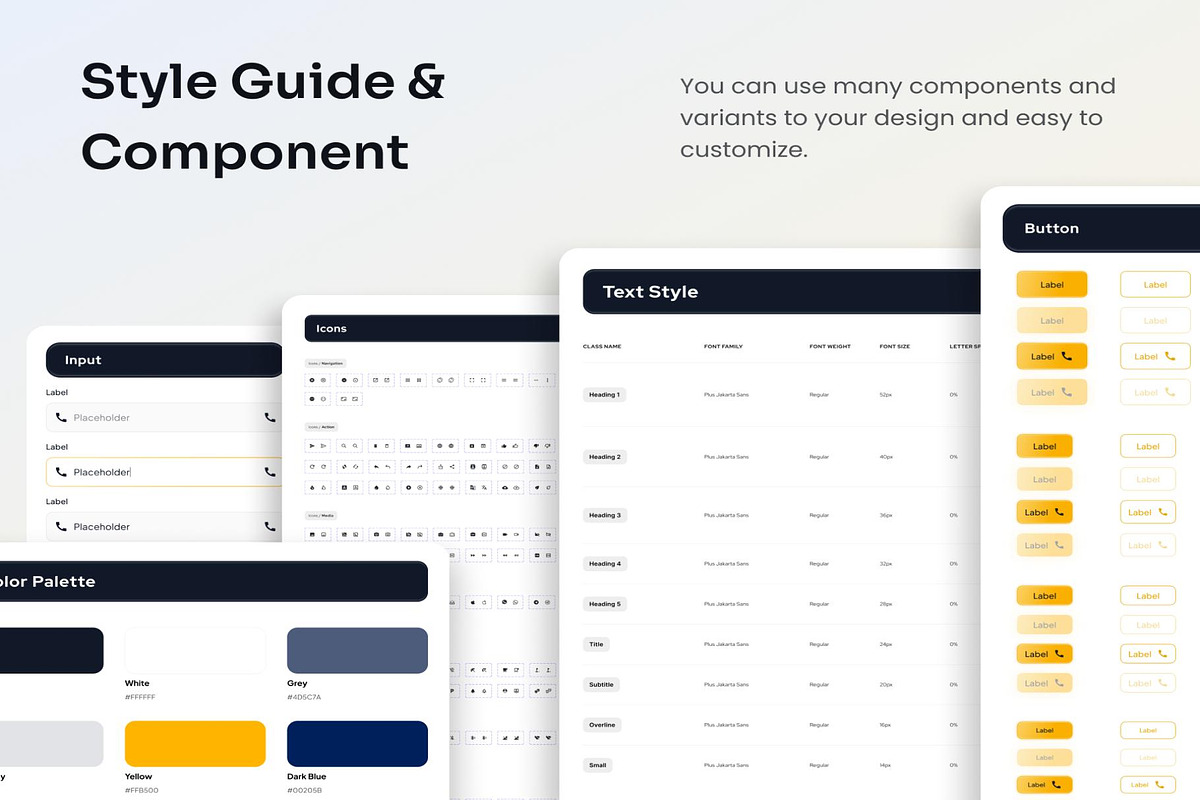 Inflight Entertainment Management, an UI Kit Template by Creative Perspective (Photo 6 of 9)