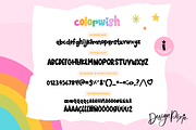 Colorwish Font, a Handwritten Font by Design Pixie (Thumbnail 8 of 8)