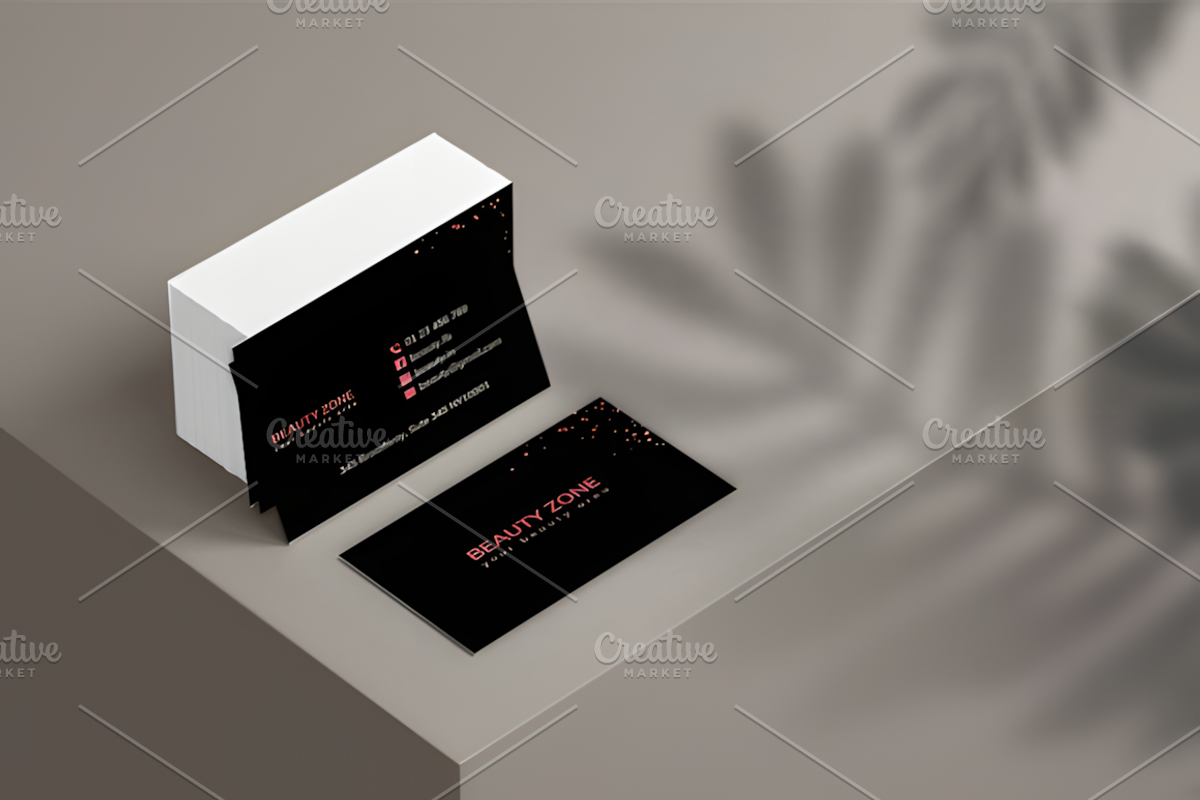 Elegant Beauty Business Card Templat, a Social Media Template by Ink Gallery (Photo 2 of 5)