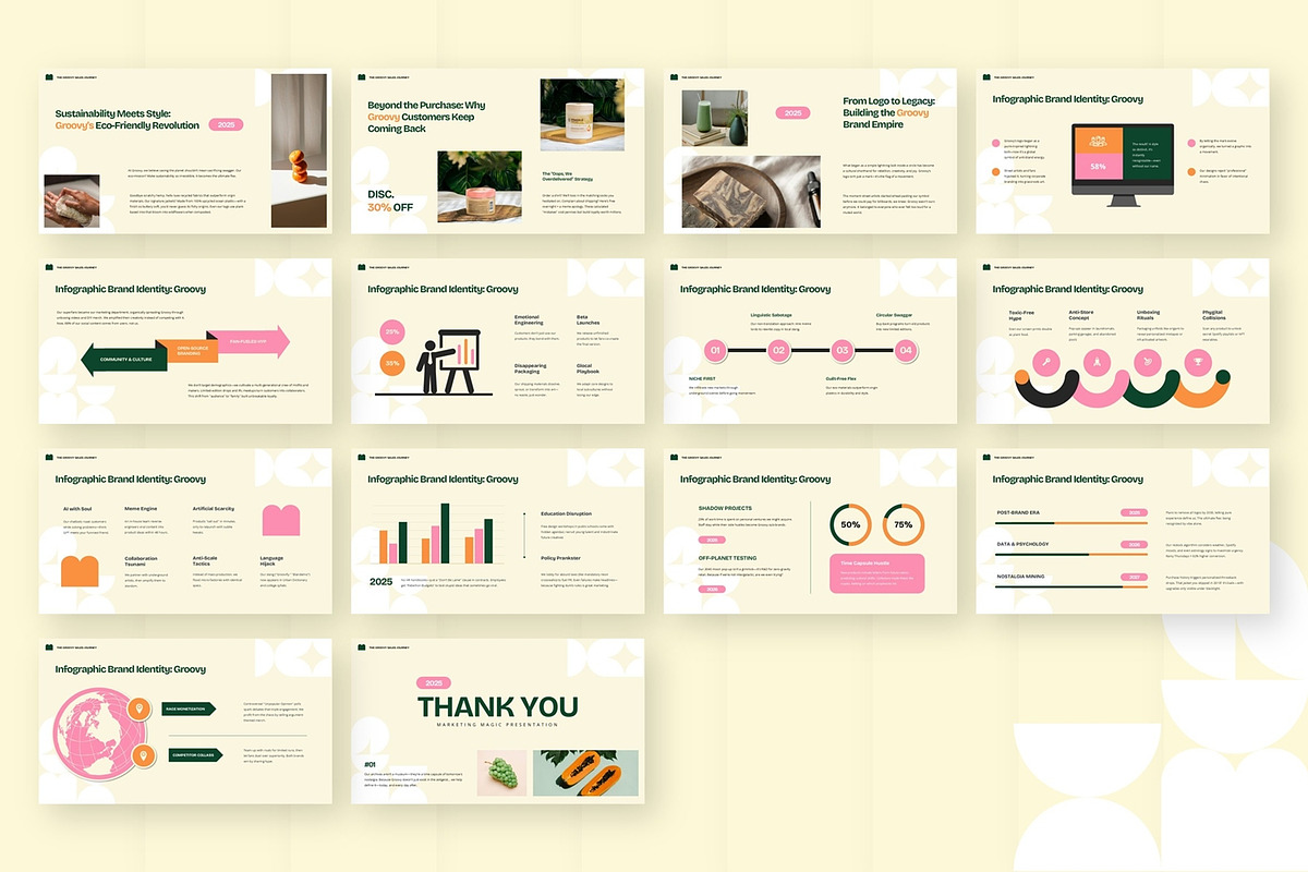 Groovy Geometric - Keynote, a Presentation Template by AQR Studio (Photo 2 of 3)