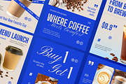 Coffee Shop Instagram Post, a Social Media Template by Annora Studio (Thumbnail 2 of 6)