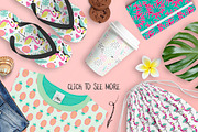 Summer graphic collection, a Texture Illustration by EkaterinaKiriy (Thumbnail 4 of 9)