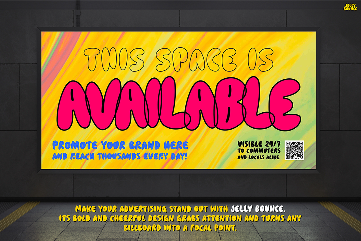 Jelly Bounce, a Font by Pinisi ART (Photo 3 of 10)