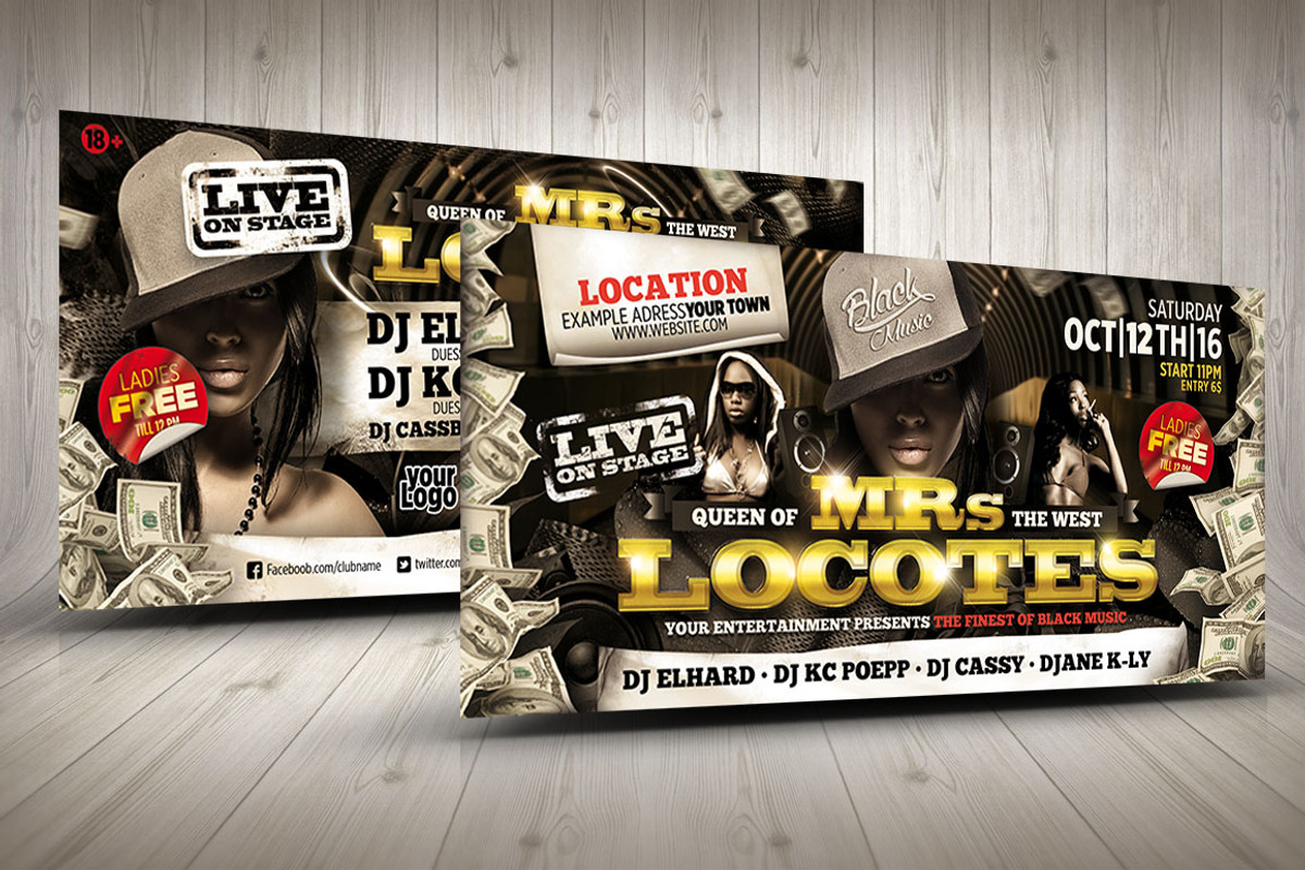 MRS LOCOTES, a Flyer Template by aigenart (Photo 2 of 6)