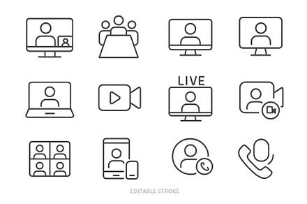 Vector illustration of video, a Technology Illustration by ZinetroN