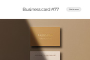 Business Card Mockup Template Bundle, a Product Mockup by PrintPixel (Thumbnail 5 of 27)