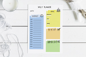 Daily Planner Template