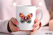 Whimsical Spring Butterfly Clipart, an Illustration by Craft Nest (Thumbnail 8 of 11)