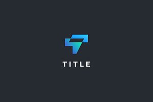 T Logo, a Branding & Logo Template by baqoos