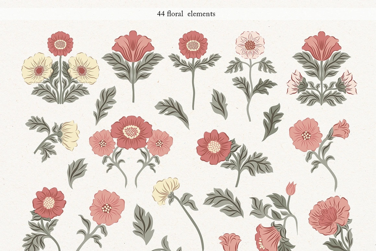 William Morris pattern, a Decorative Illustration by Jenny Quince (Photo 2 of 9)